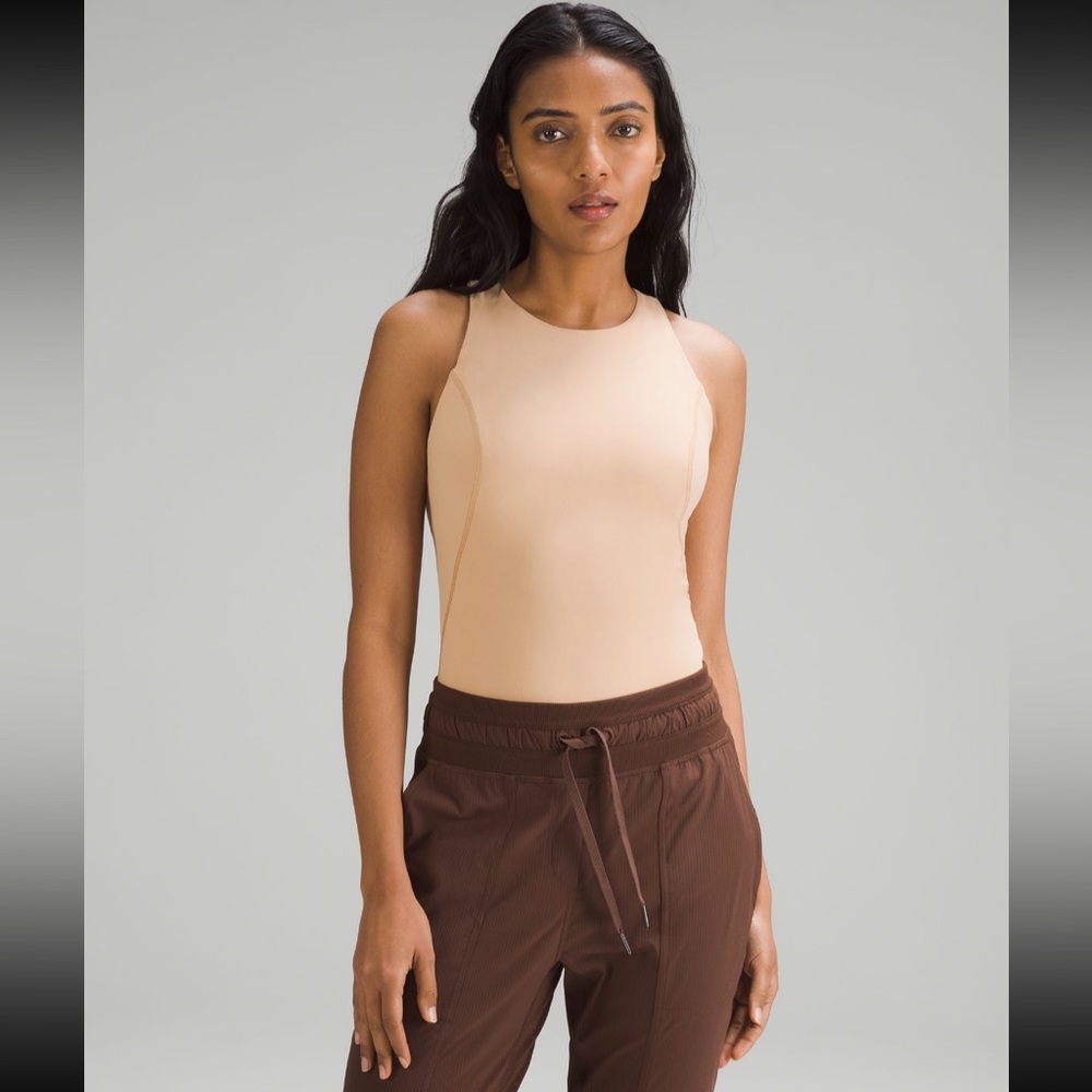 Lululemon High-Neck Tight Fit Shelf Bodysuit